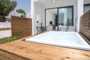 A patio or other outdoor area at Aiora Resort