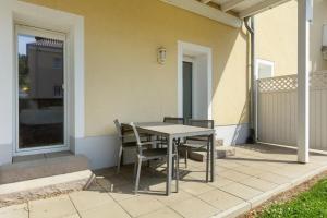 Patio nebo venkovní prostory v ubytování Torhaus Schloss Wocklum