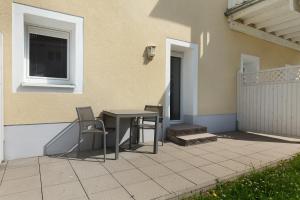 Patio nebo venkovní prostory v ubytování Torhaus Schloss Wocklum