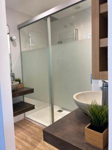 Kúpeľňa v ubytovaní Apartamento Deluxe Torremar