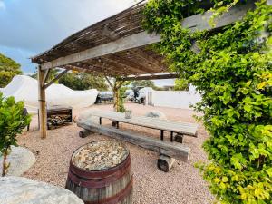 Κήπος έξω από το Villa Domaine U Murtonu