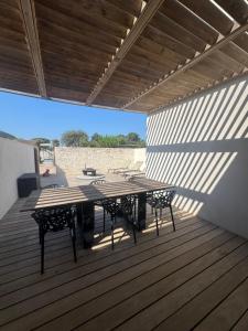 Μπαλκόνι ή βεράντα στο Villa Domaine U Murtonu