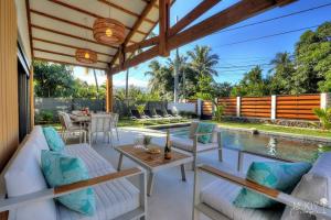 Ruang duduk di VILLA ELISA à 300m du lagon