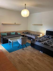 Voodi või voodid majutusasutuse Apartmán 1 toas