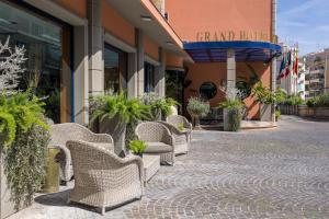 Posezení v ubytování Grand Hotel Tiberio