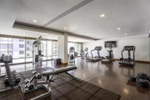 Fitness centrum a/nebo fitness zařízení v ubytování Radisson Blu Hotel Pune Kharadi