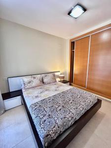 Postel nebo postele na pokoji v ubytování Denia Nature Apartment