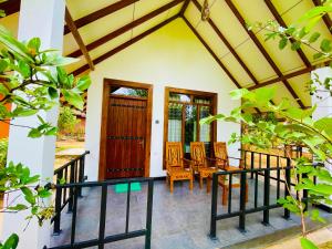 Balcone o terrazza di Sungreen Cottage Sigiriya
