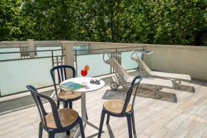 Balkón nebo terasa v ubytování Union Park Hotel