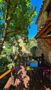 Κήπος έξω από το Chez le Magnolia