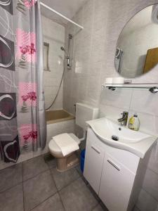 Koupelna v ubytování Apartments Alać + 37 fotografií