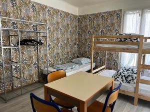 Postel nebo postele na pokoji v ubytování Alpazur