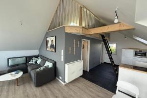 Kuchyň nebo kuchyňský kout v ubytování Tipoz'immo-Brise Marine 1-sea view-spot surf-cosy