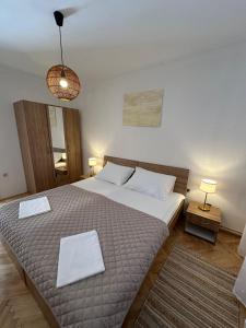 Ένα ή περισσότερα κρεβάτια σε δωμάτιο στο Apartment ANIKA