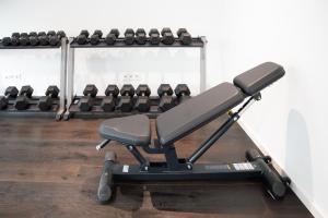 Fitness centrum a/nebo fitness zařízení v ubytování Grimms Hotel Hanau