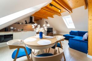 Posezení v ubytování Apartamenty Galeria Trunków