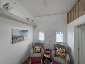 Posezení v ubytování Prima Resort Boddenblick - Camping-Stellplätze - Tiny Houses & Ferienwohnungen in Ostsee Nähe