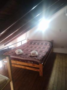 Ένα ή περισσότερα κρεβάτια σε δωμάτιο στο Laitale Uturu +3 φωτογραφίες