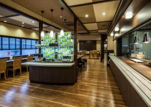 Restaurace v ubytování Fukui Manten Hotel Ekimae