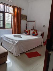 Postel nebo postele na pokoji v ubytování The Sanhida Guest House Colombo