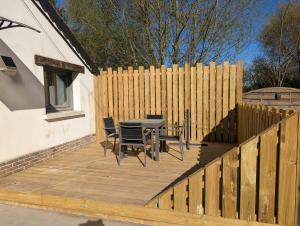 Balkón nebo terasa v ubytování gite quend piscine chauffée