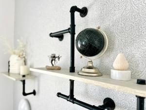 a scale on a shelf in a room at Modern Apartment in Primošten in Primošten