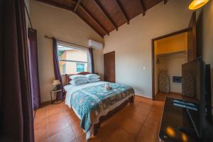 Letto o letti in una camera di Appartement 8 & 9- Lagun blou resort - Curaçao
