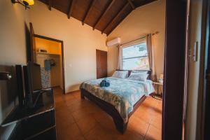 Letto o letti in una camera di Appartement 8 & 9- Lagun blou resort - Curaçao