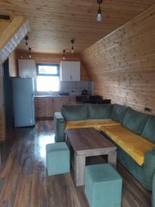 Posezení v ubytování Kazbegi Mountain View Cottage
