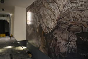Χώρος καθιστικού στο Boem Exclusive Rooms Skadarlija