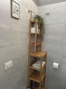 Koupelna v ubytování B&B Dimora delle Ninfee