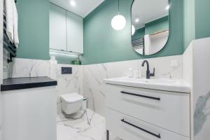 Koupelna v ubytování Apartament Perłowe Fale