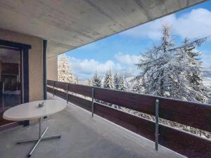 Balkón nebo terasa v ubytování Ultimate Condo - 4 Valleys - Ski-in out - Swiss Alps