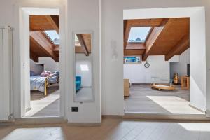 Ένα ή περισσότερα κρεβάτια σε δωμάτιο στο Maison Nature e Relax Zaffiro