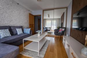 Posezení v ubytování Makówka na Krupówkach by Meadow Stay Apartments