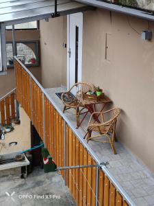 Balkón nebo terasa v ubytování Ca Del Tita