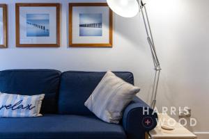 Et opholdsområde på Saltmarsh Cottage