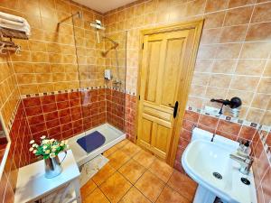 Łazienka w obiekcie Casa el Tejo