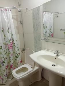 Koupelna v ubytování Nuwara Eliya Homestay