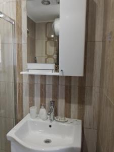 Koupelna v ubytování Paradiso Aparthotel, Studio 106