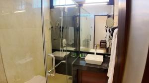 Koupelna v ubytování Hotel Kamrel Sigiriya