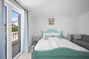 Letto o letti in una camera di Boutique Guesthouse Sveti Petar, on the beach, heated pool & boat berth - ADULT ONLY