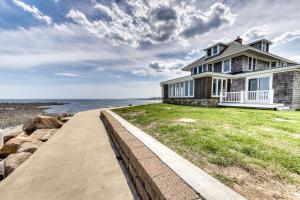 a house on the shore of the ocean at Sea Gold in Wells