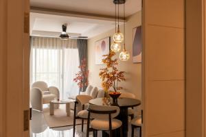 Χώρος καθιστικού στο Apartment Terra Royal, 280 Nam Kỳ Khởi Nghĩa, Quận 3, thành phố Hồ Chí Minh