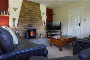 TV o dispositivi per l'intrattenimento presso Druminoo Ocean View Killybegs Pet friendly