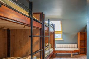 A bed or beds in a room at Otter Hostel Connemara