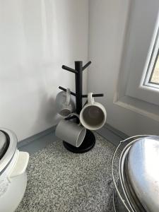 Koupelna v ubytování Las Palmeras
