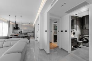Posezení v ubytování Luxury Apartment Luka