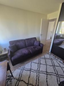 Et opholdsområde på Cozy house between city and sea