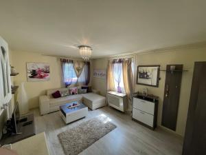 Posezení v ubytování Csipke Apartman